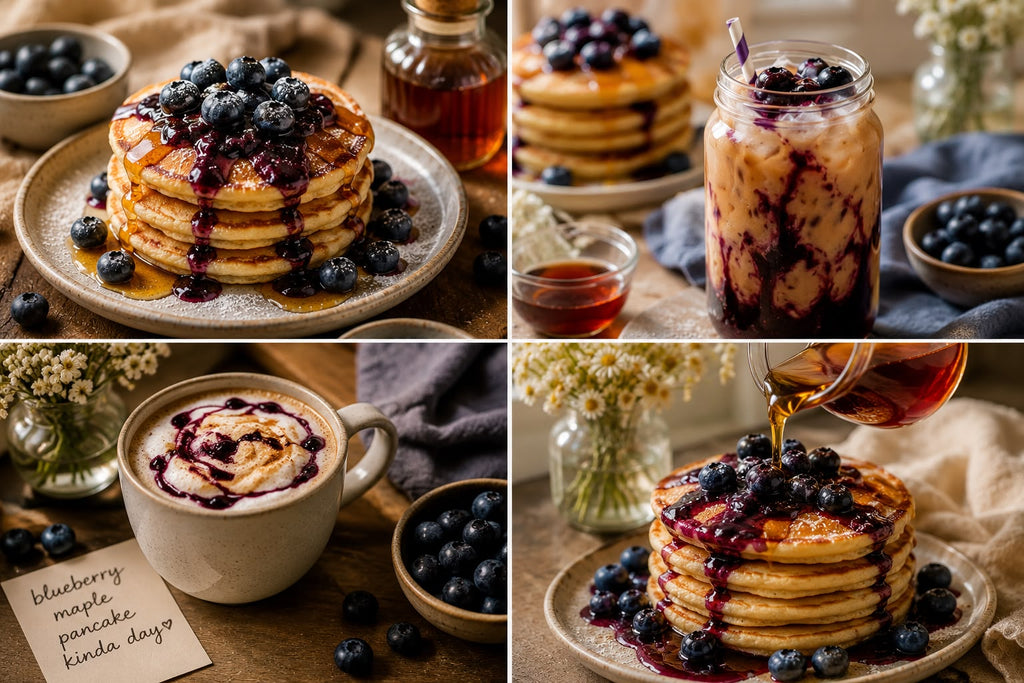 Blueberry Breakfast Club Premium Syrup