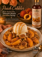 Talayah’s Peach Paradise- A Golden Indulgence 🍑